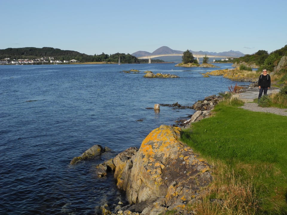Hotelrückseite Lochalsh Hotel