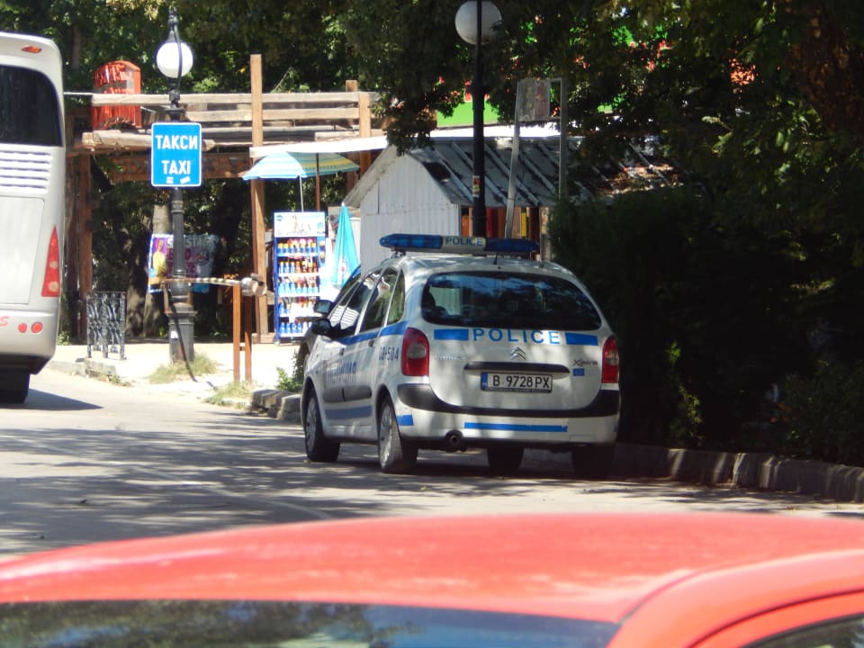 Okolica hotelu - droga na plażę. Hotel Atlas