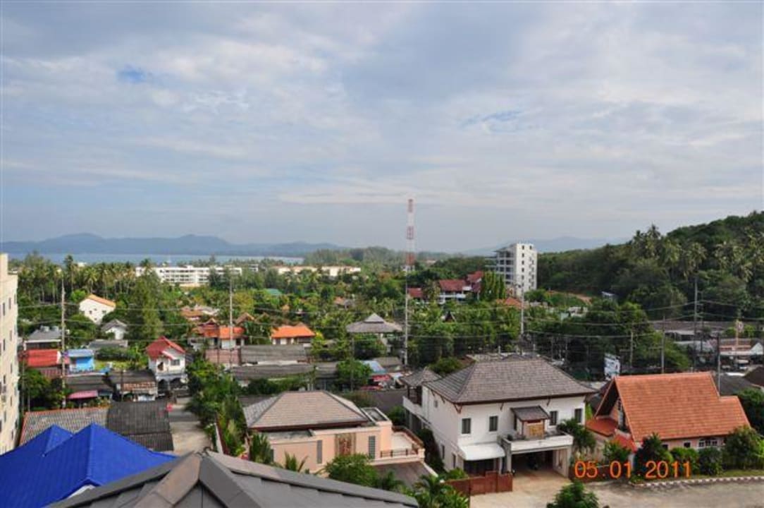 Вид на море из отеля Surin Sabai