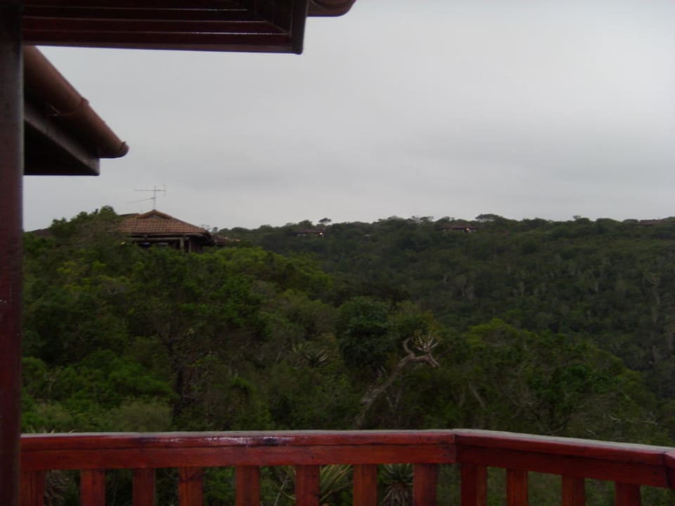 Blick von der Terrasse Kariega Game Reserve