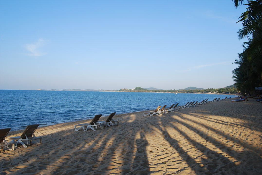 Strand gegen Abend Santiburi Koh Samui