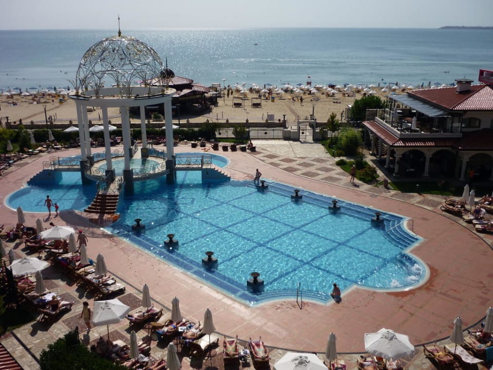 Herlicher Ausblick vom Zimmer Helena Sands