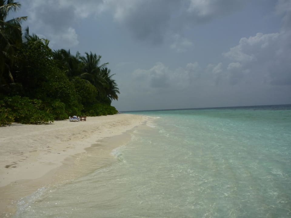 Strand Riffseite Angaga Island Resort