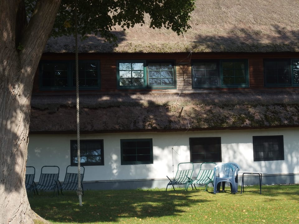 Gartenansicht Pension Forstfuhrmannshof