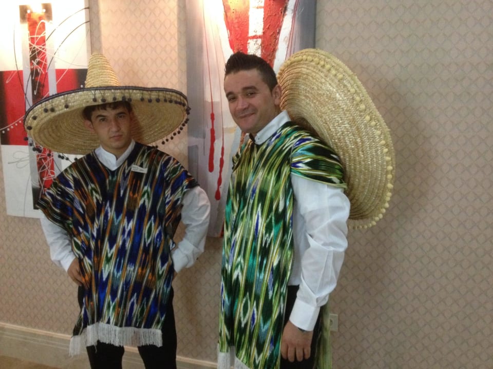 Prächtig sehen Erdi und Nihat aus Adalya Ocean Deluxe