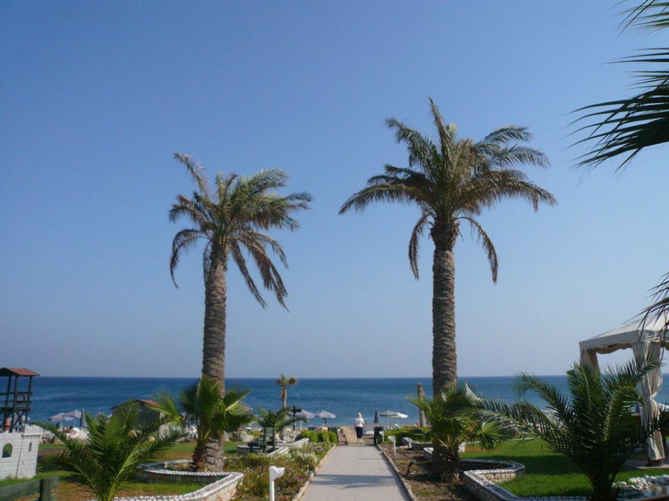 Blick zum Meer Rodos Palladium Leisure & Wellness