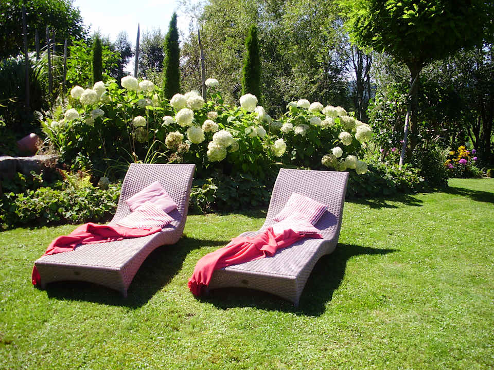 Gartenanlage Ferienwohnung Stöberl