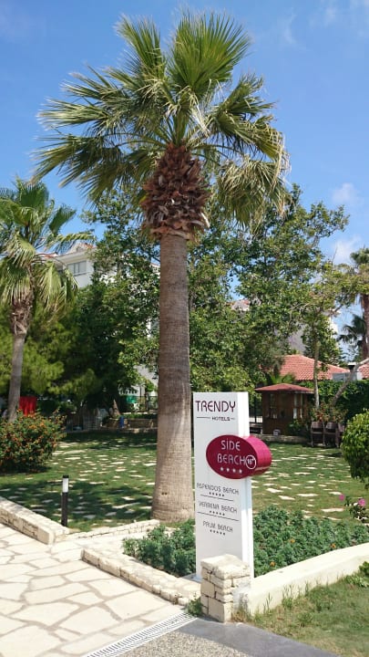 Eingang vom Strand Trendy Side Beach Hotel - Adults only