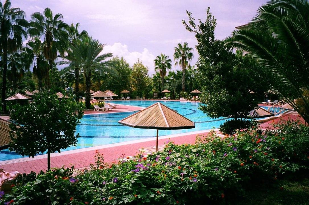 Garten mit Poolanlage Hotel Defne Garden