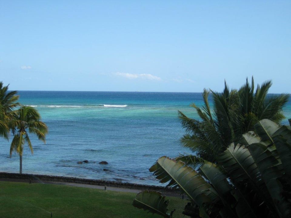 Blick vom Balkon  Le Meridien Ile Maurice