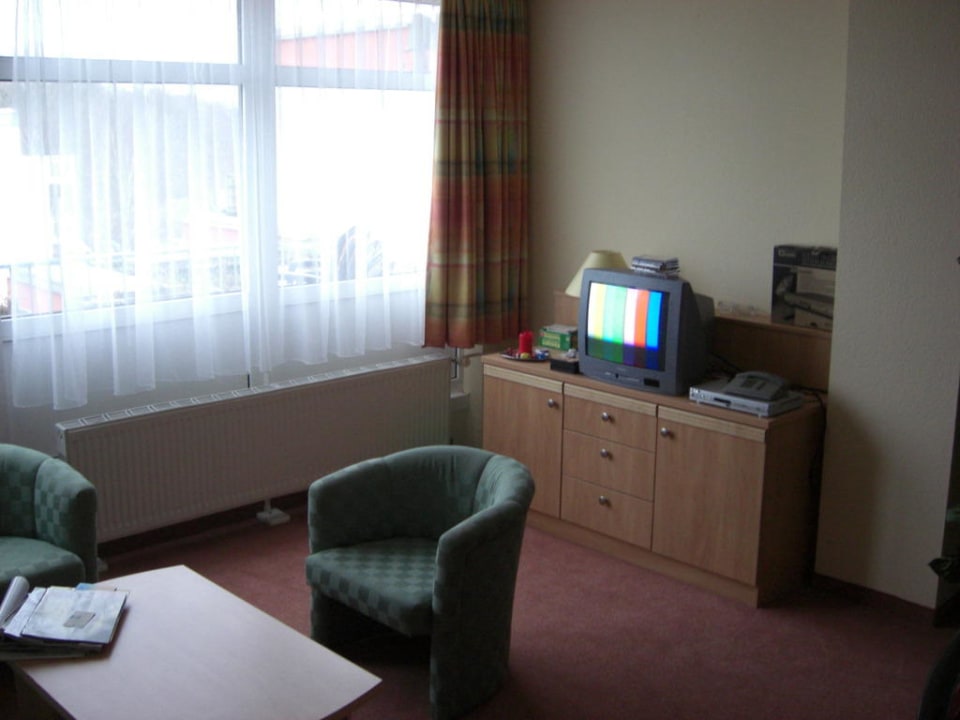 Wohnzimmer des Appartements Ferienwohnungen Ferienpark Weissenhäuser Strand