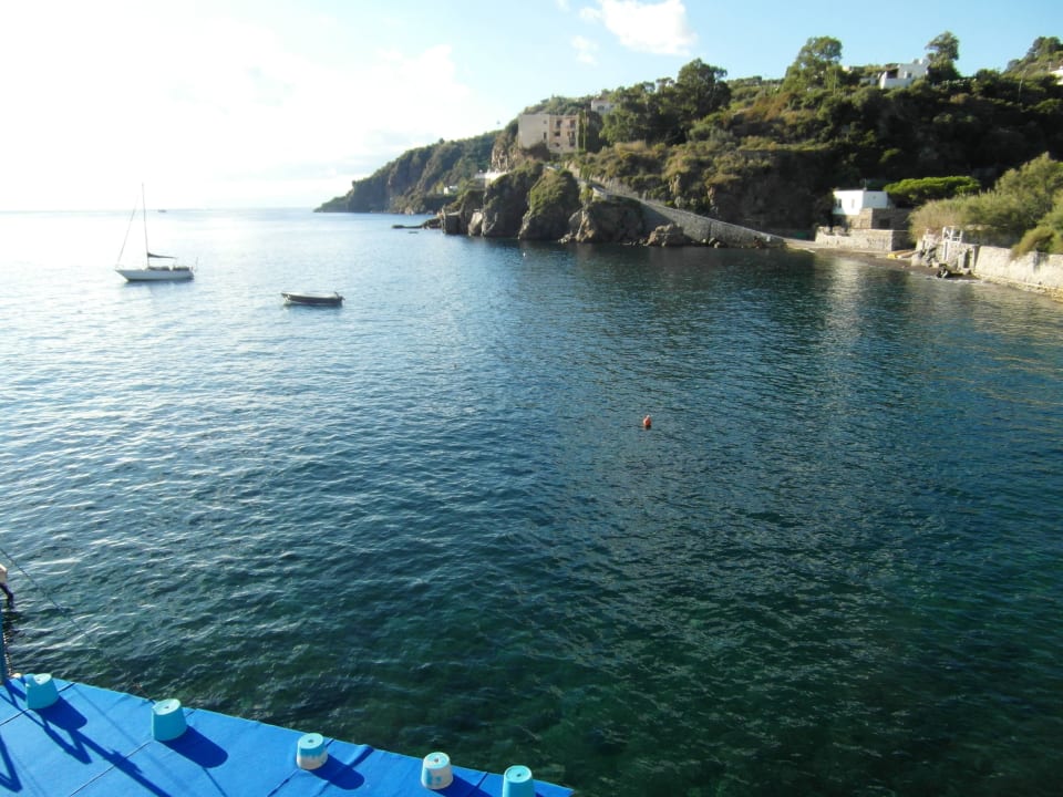Blick von der Terrasse Hotel Rocce Azzurre