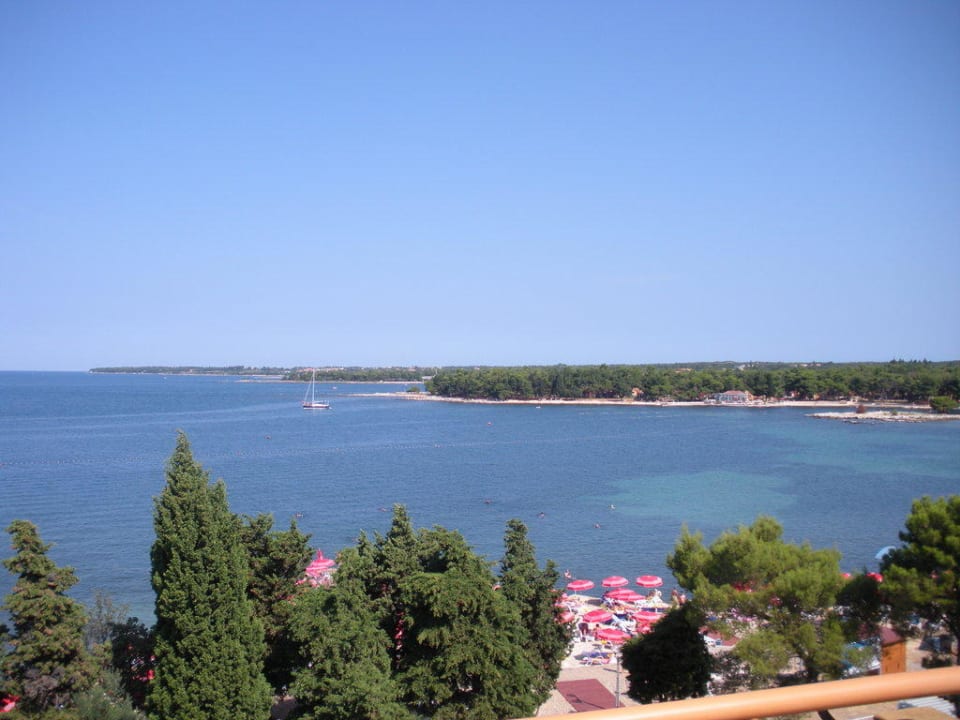 Zimmerausblick Hotel Umag Plava Laguna