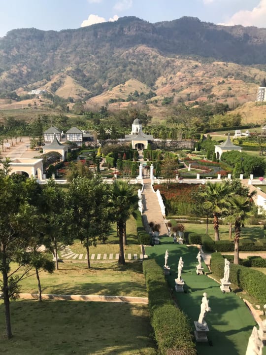 Gartenanlage The Blue sky resort @ Khao Kho