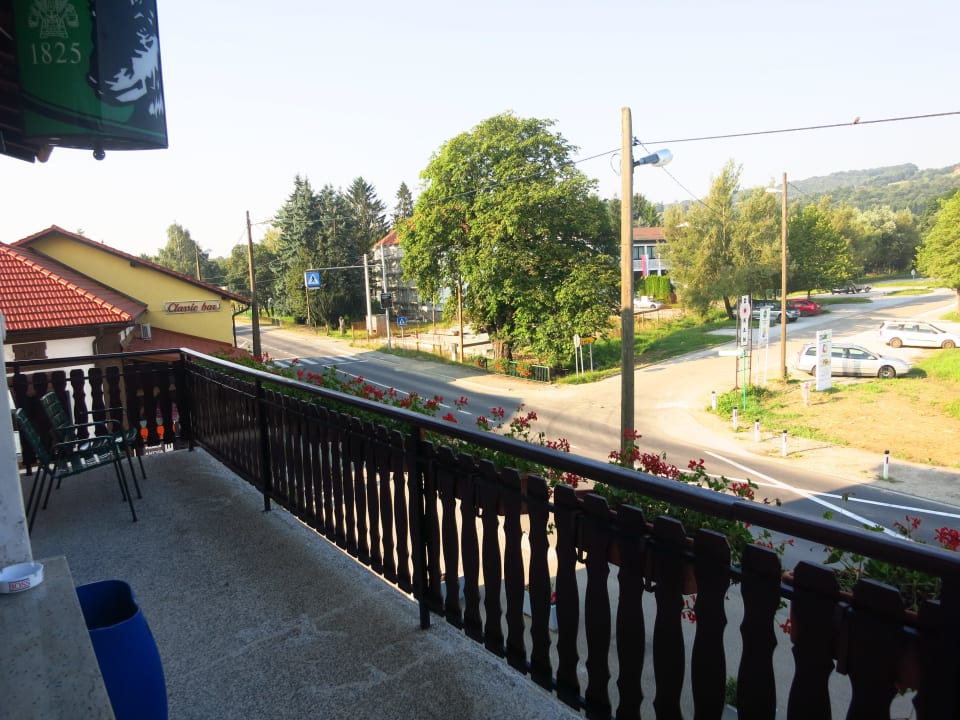 Blick nach links Hotel Gostisce Pension Lesjak