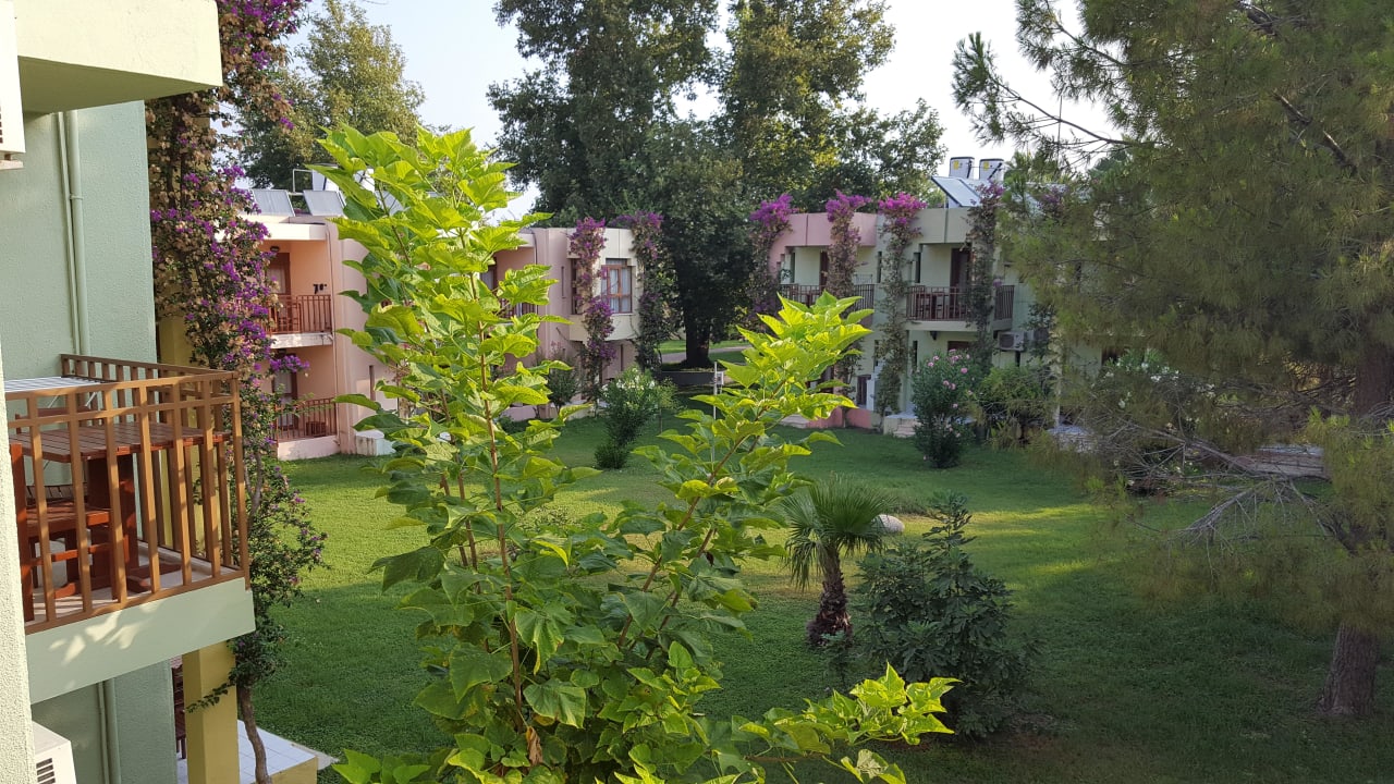 Der Ausblick aus dem Fenster VONRESORT Golden Beach
