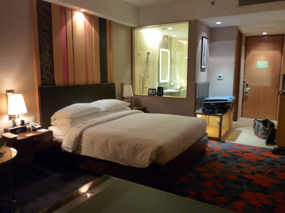 Hotelzimmer mit Glasfront zum Bad Holiday Inn New Delhi Mayur Vihar Noida
