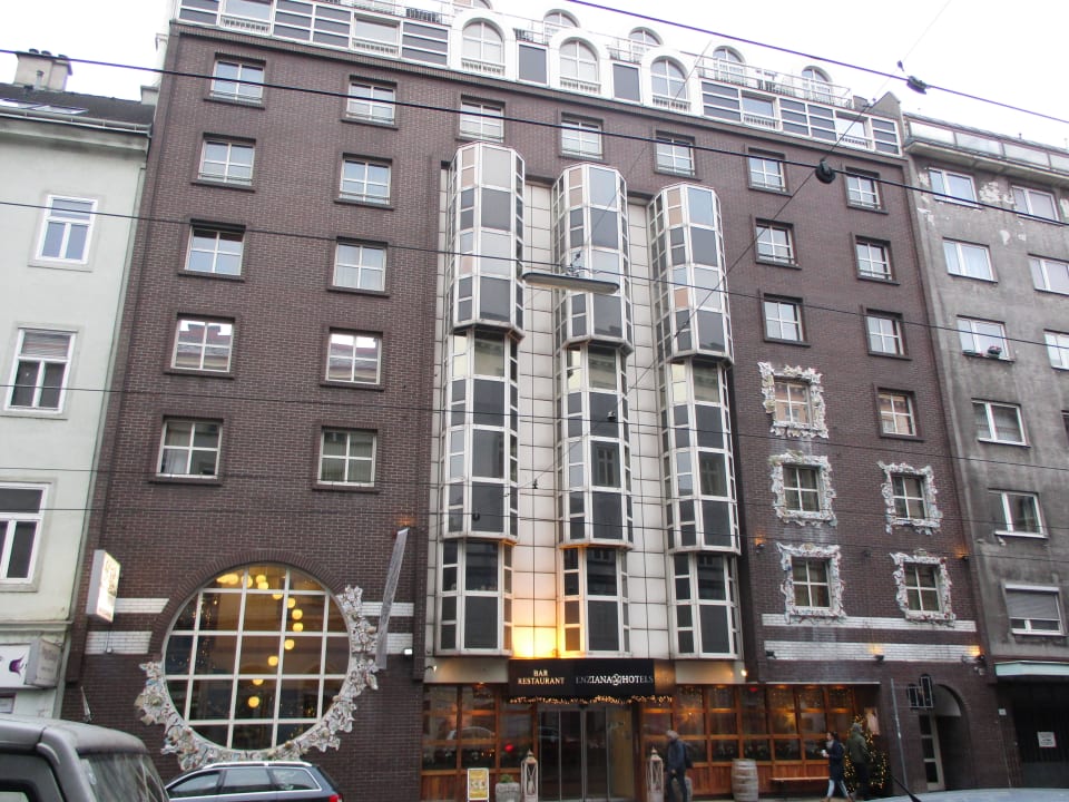 Hotel von außen Hotel Enziana Wien