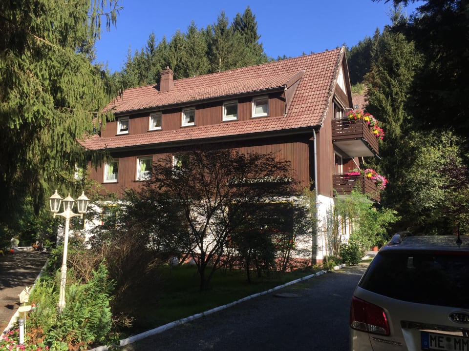 Außenansicht Pension Parkschlößchen