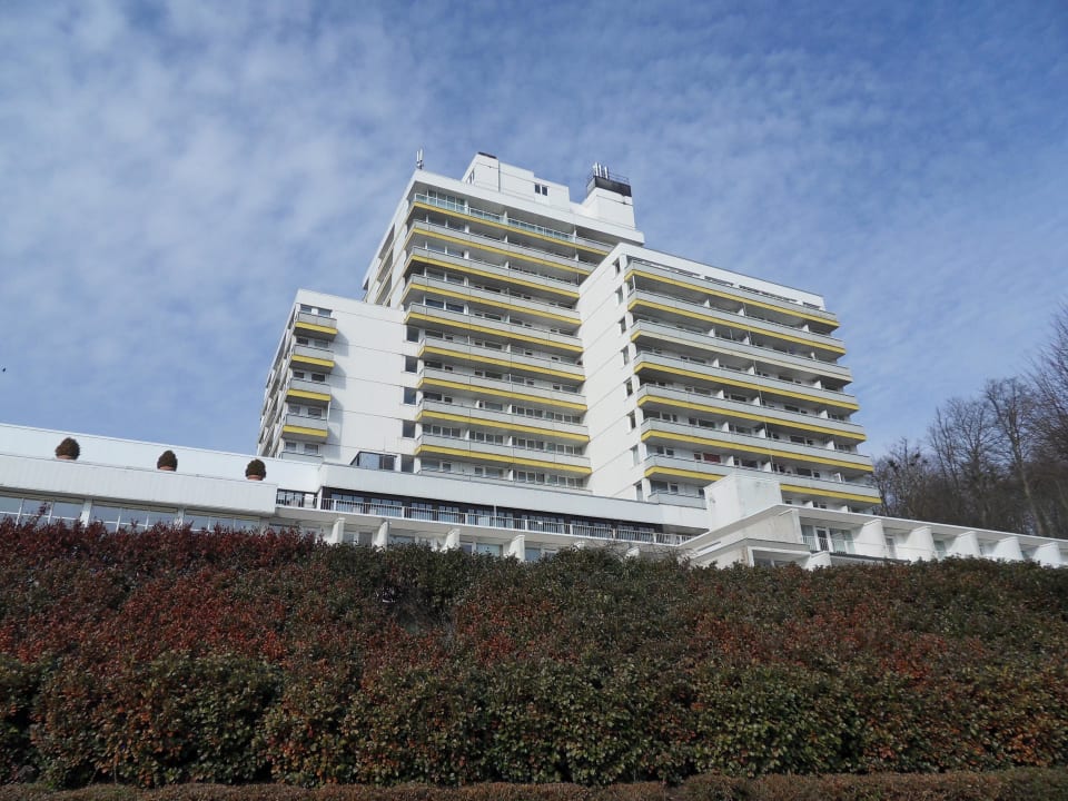 Außenansicht altes Gebäude Vitalia Seehotel