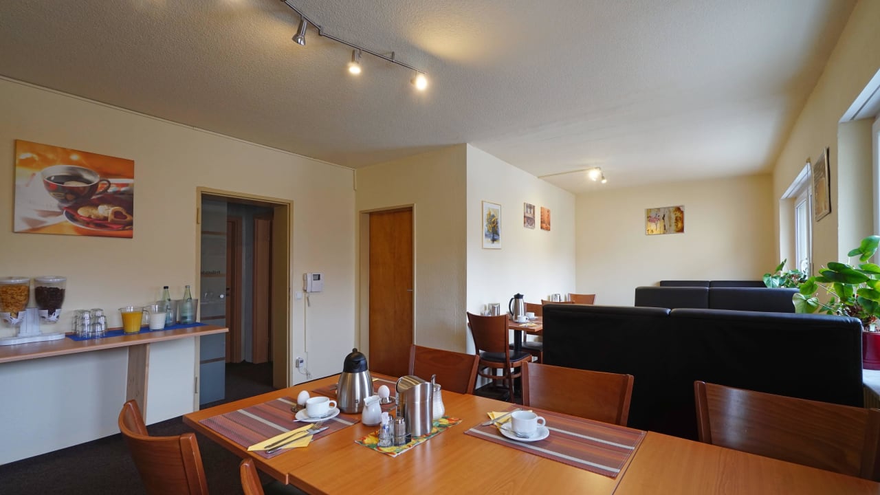 Frühstücksraum Pension Rangau