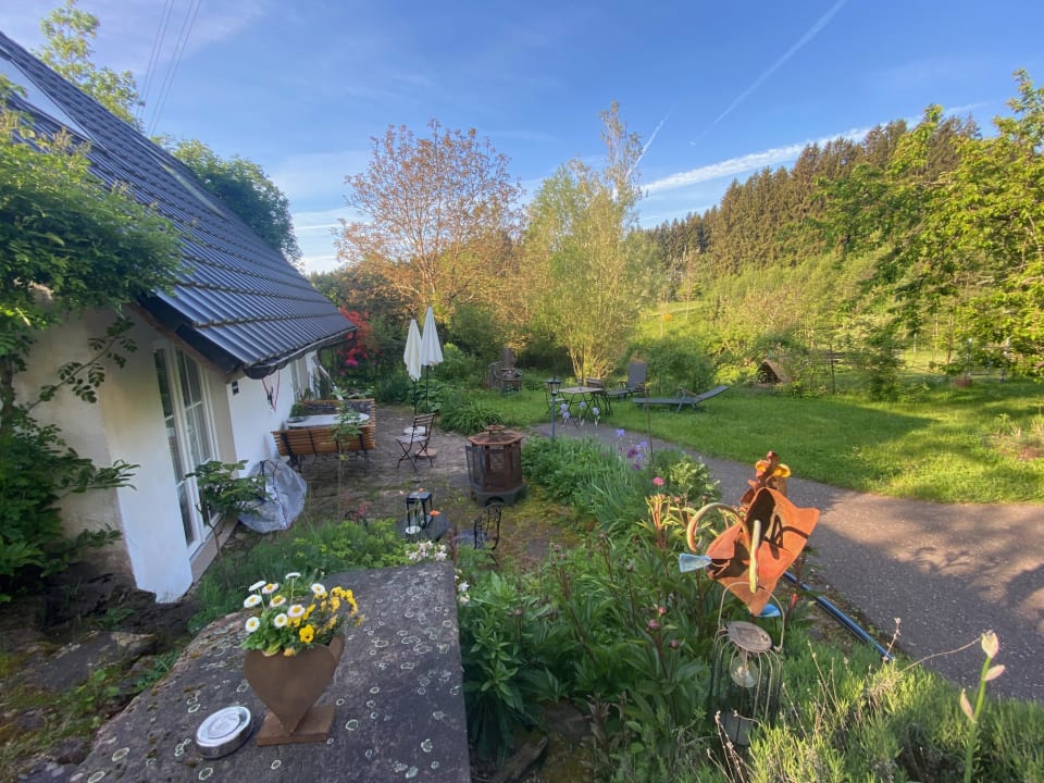 Ausblick S'Fleckli Bioland Ferienbauernhof