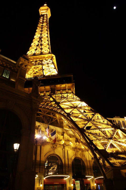 Hotel Paris, Las Vegas, bei Nacht Paris Las Vegas Hotel & Casino