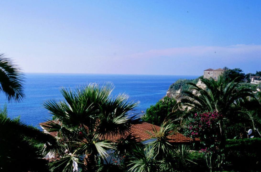 Blick vom Balkon Villaggio Stromboli