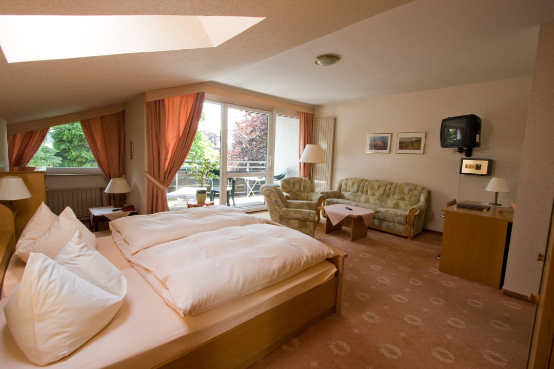 Doppelzimmer des Appartements mit Bad/WC Hotel Hahnenkleer Hof