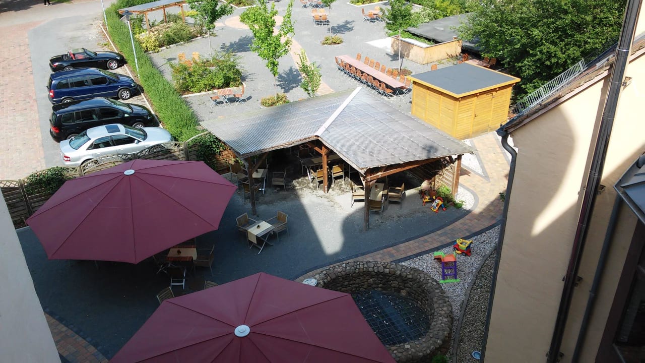 Innenhof Hotel Alte Canzley