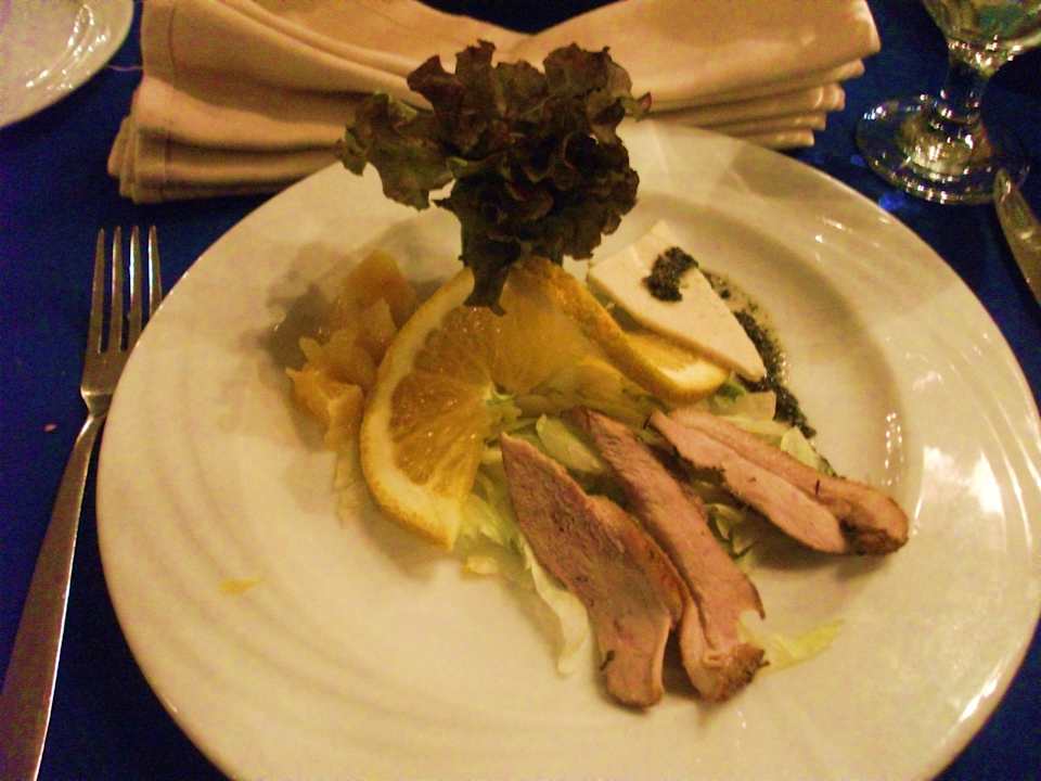 Vorspeise im Fusion The Grand Hotel Sharm El Sheikh