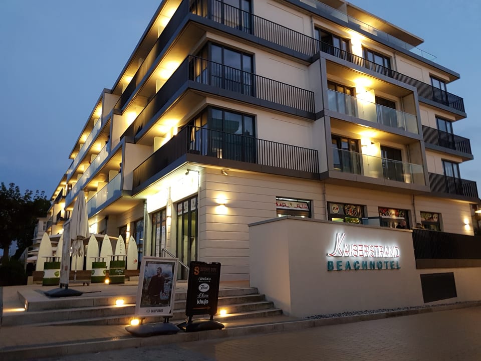 Außenansicht SEETELHOTEL Kaiserstrand Beachhotel