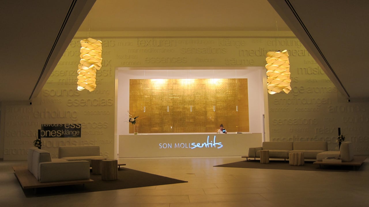 Sehr gelungene, ausdrucksstarke Rezeption   Son Moll Sentits Hotel & Spa