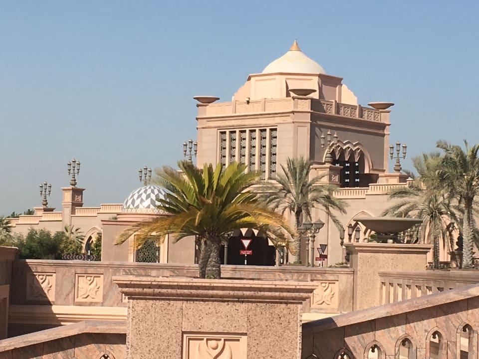Außenansicht Emirates Palace Mandarin Oriental