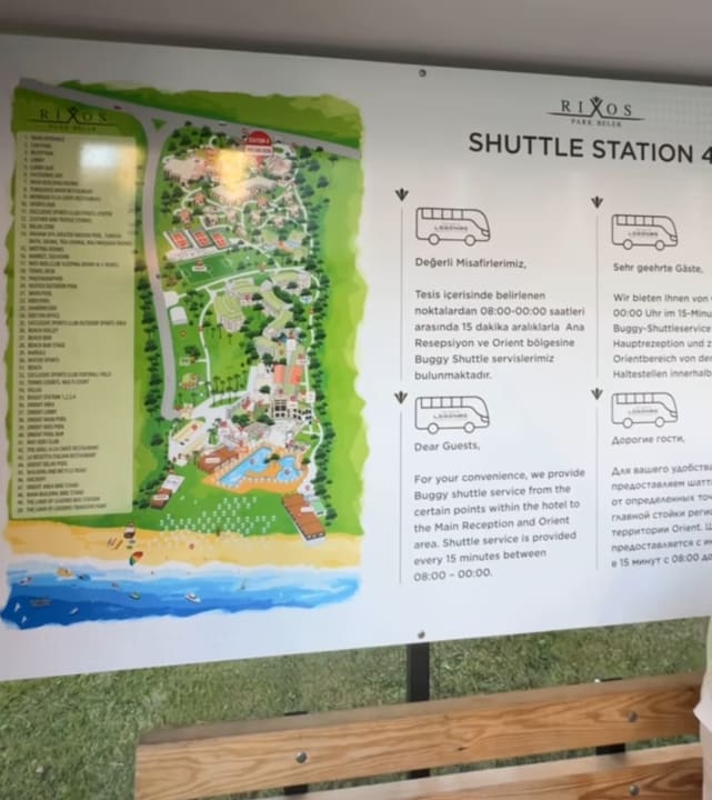 Sport & Freizeit Rixos Park Belek - The Land of Legends Access