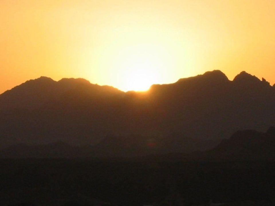 Sonnenuntergang Albatros Sharm Resort