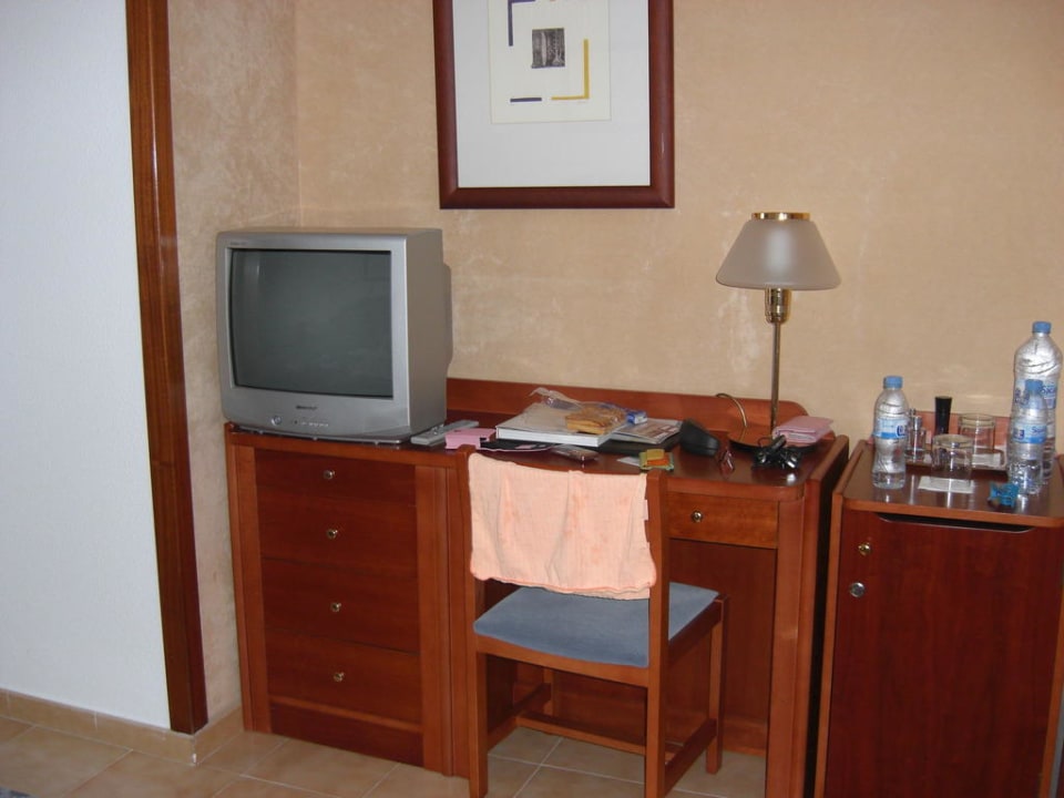 Schreibtisch mit TV Hipotels Hipocampo Playa