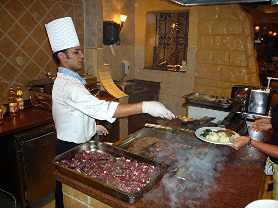 Hauptrestaurant alles frisch Pickalbatros Alf Leila Wa Leila Resort - Neverland Hurghada