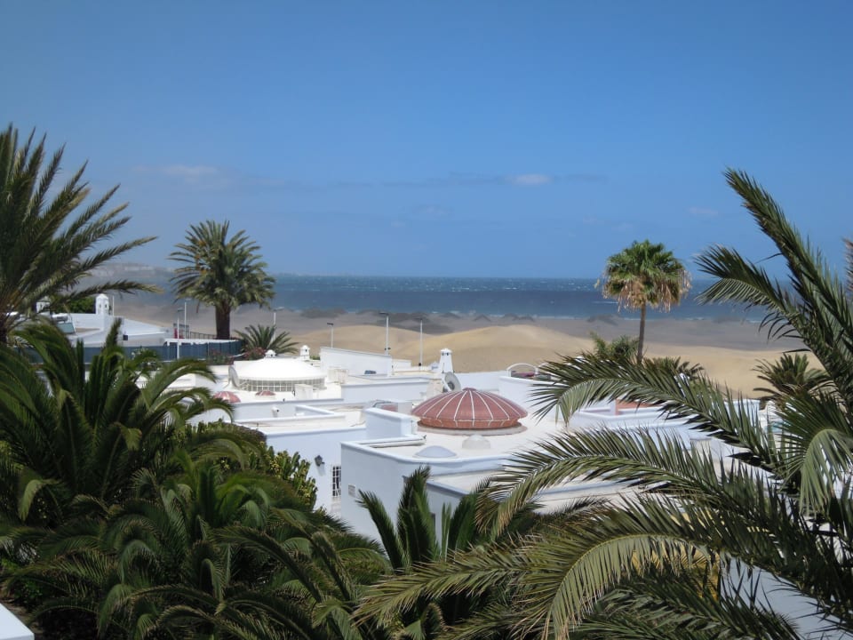 Blick vom Balkon auf das Meer Hotel Riu Palace Maspalomas Adults Only