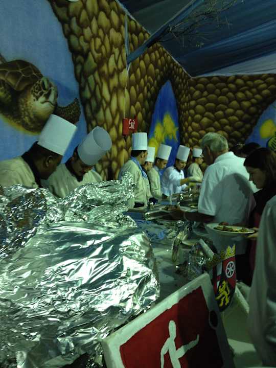 Megahammer Silvesterbüffet Pickalbatros Alf Leila Wa Leila Resort - Neverland Hurghada