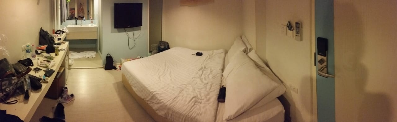 Unser Hotelzimmer.  Hotel Nantra Sukhumvit 39