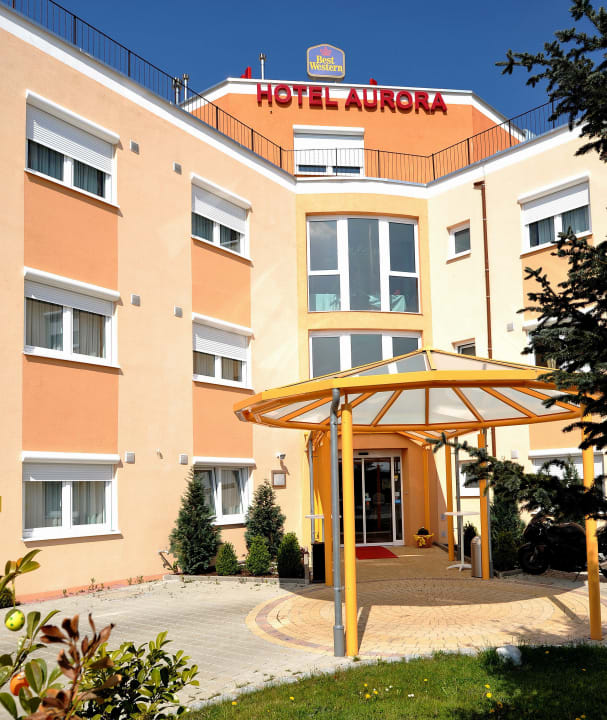 Hoteleingang Hotel Aurora