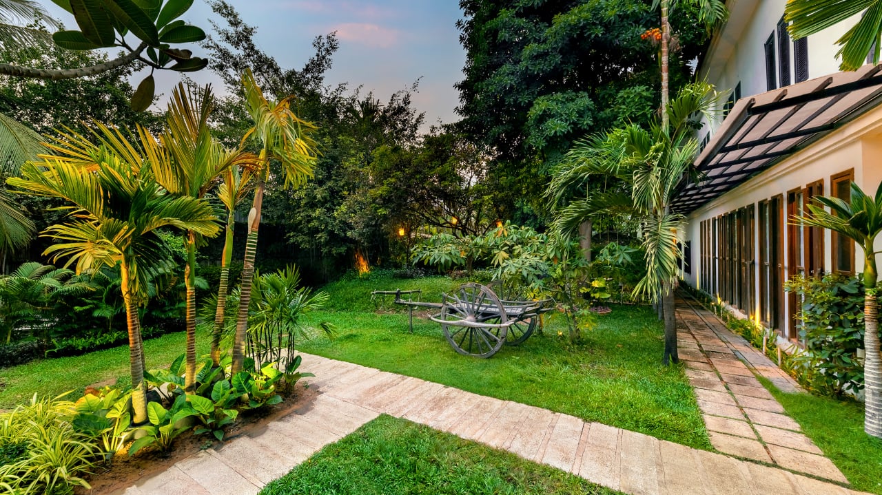 Außenansicht La Residence Blanc D'Angkor