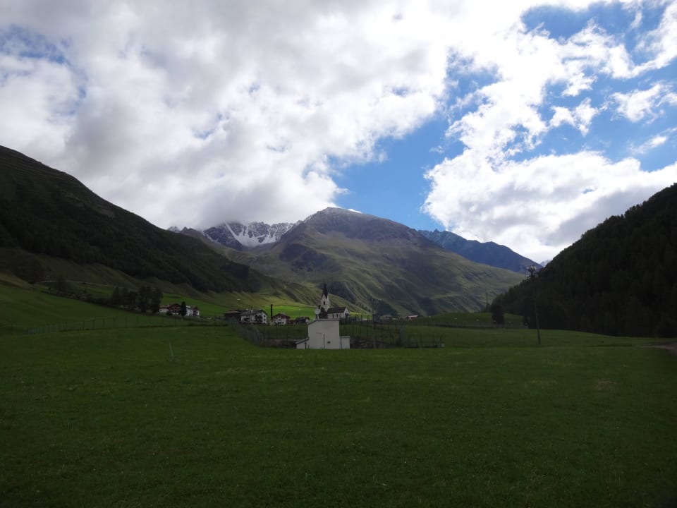 Blick auf das Dorf Beim Gruber - Urlaub auf dem Bauernhof