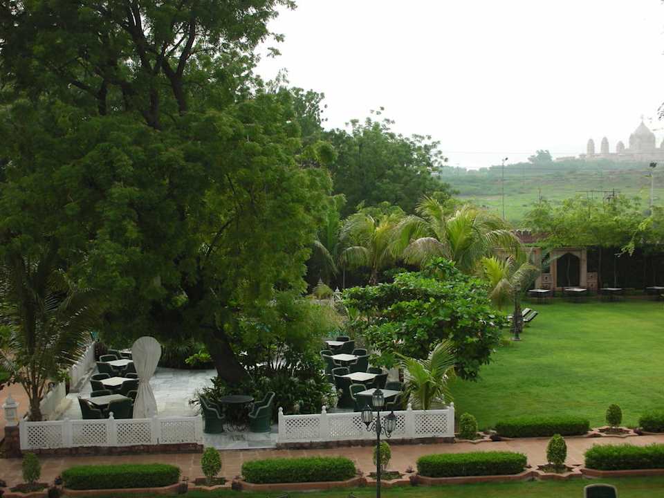 Vom Balkon Hotel Ranbanka Palace