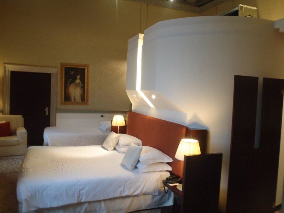 Formosa Suite - Schlafzimmer (andere Optik) Hotel Ruzzini Palace