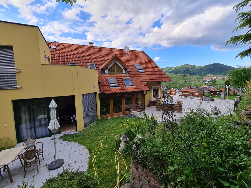 Ausblick Gästehaus zur schönen Aussicht