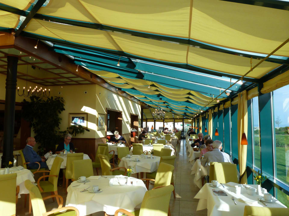 Wintergarten im "Kiek in" A-ROSA Ostseehotel Kühlungsborn