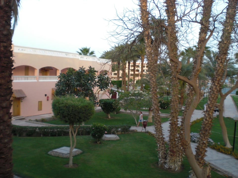 Weg zu den Bungalows Beach Albatros Resort