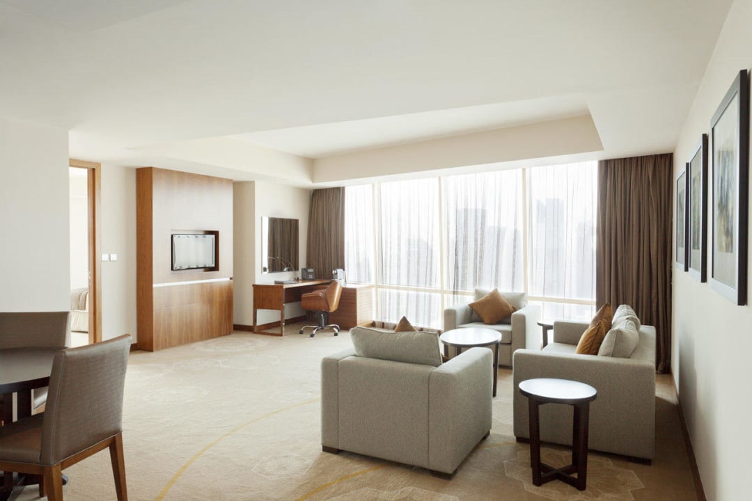 Diplomatic Suite Living Room Hotel InterContinental Doha The City